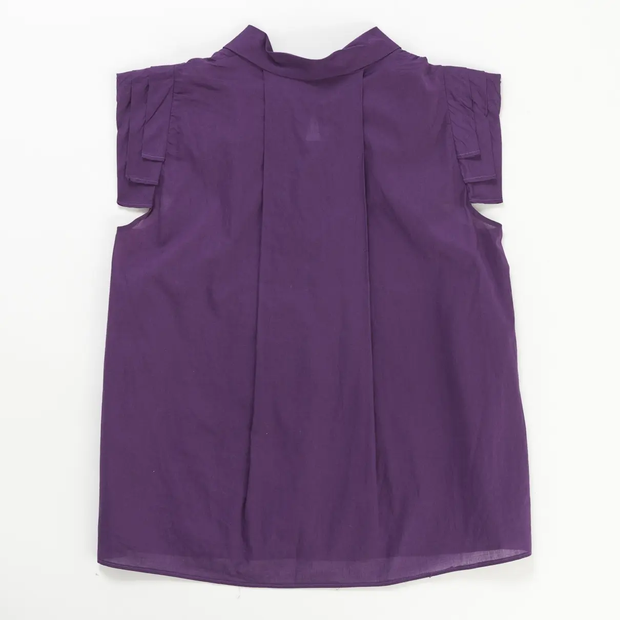 Chloé Purple Cotton Top for sale