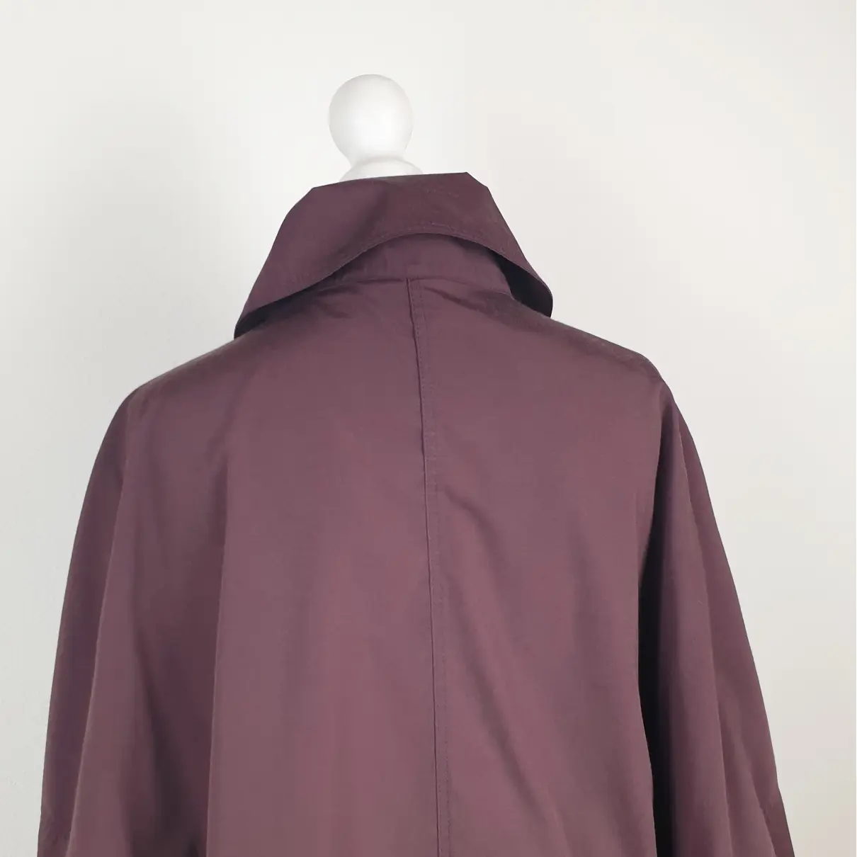 Purple Cotton Coat Romeo Gigli - Vintage