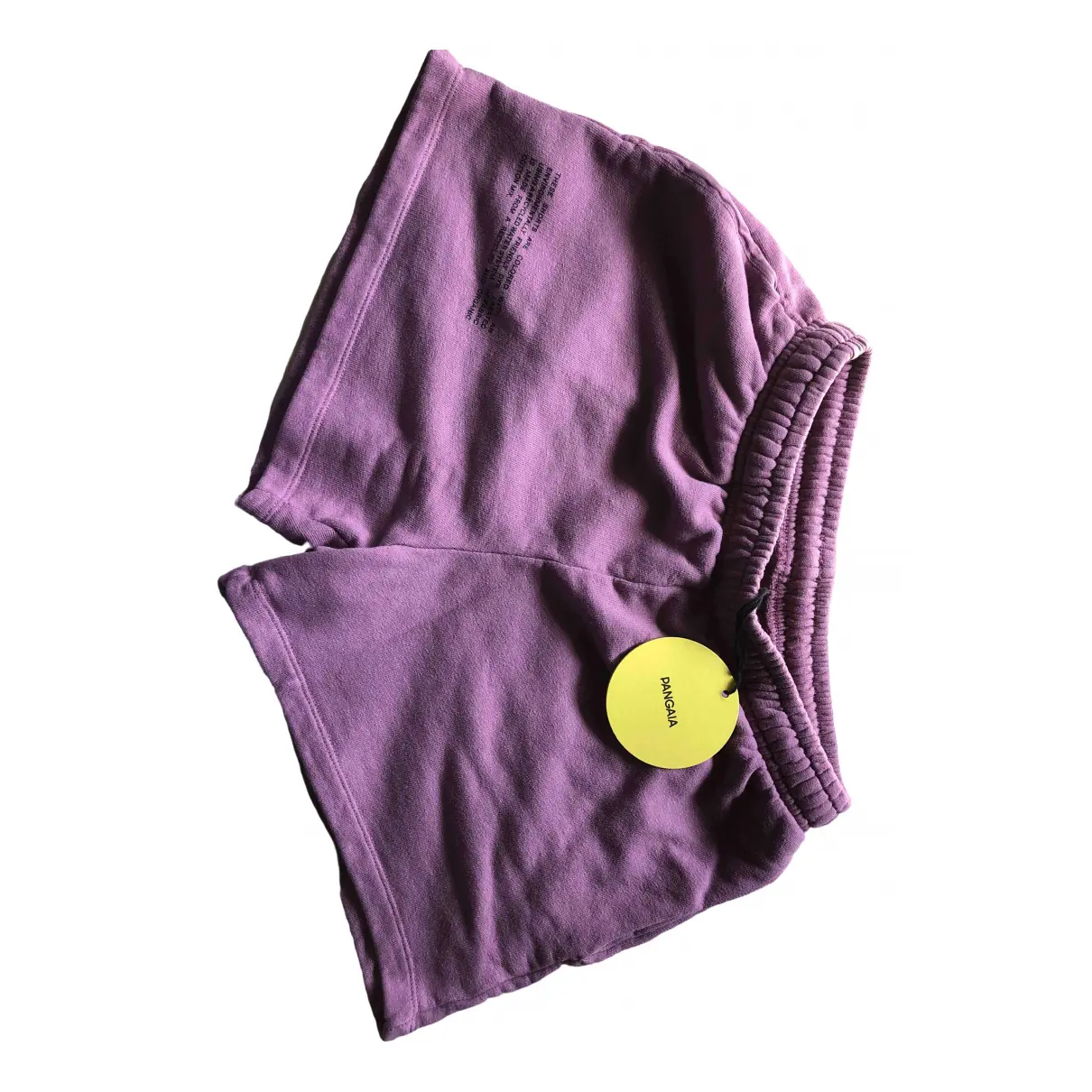 Purple Cotton Shorts The Pangaia