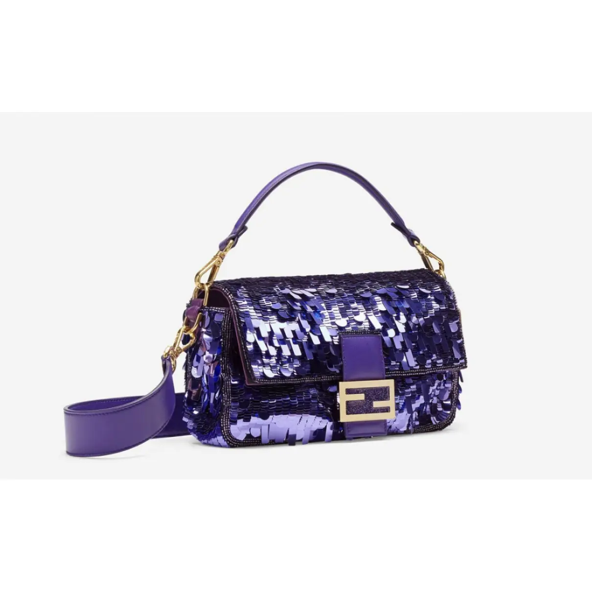 Buy Fendi Baguette glitter handbag online