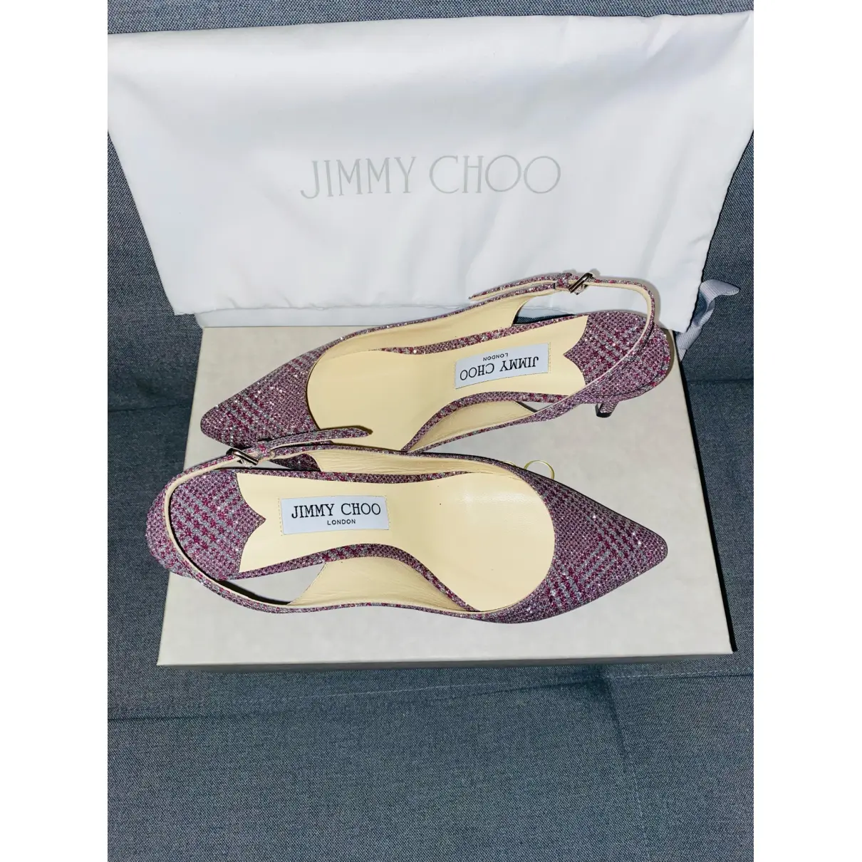 Glitter sandals Jimmy Choo