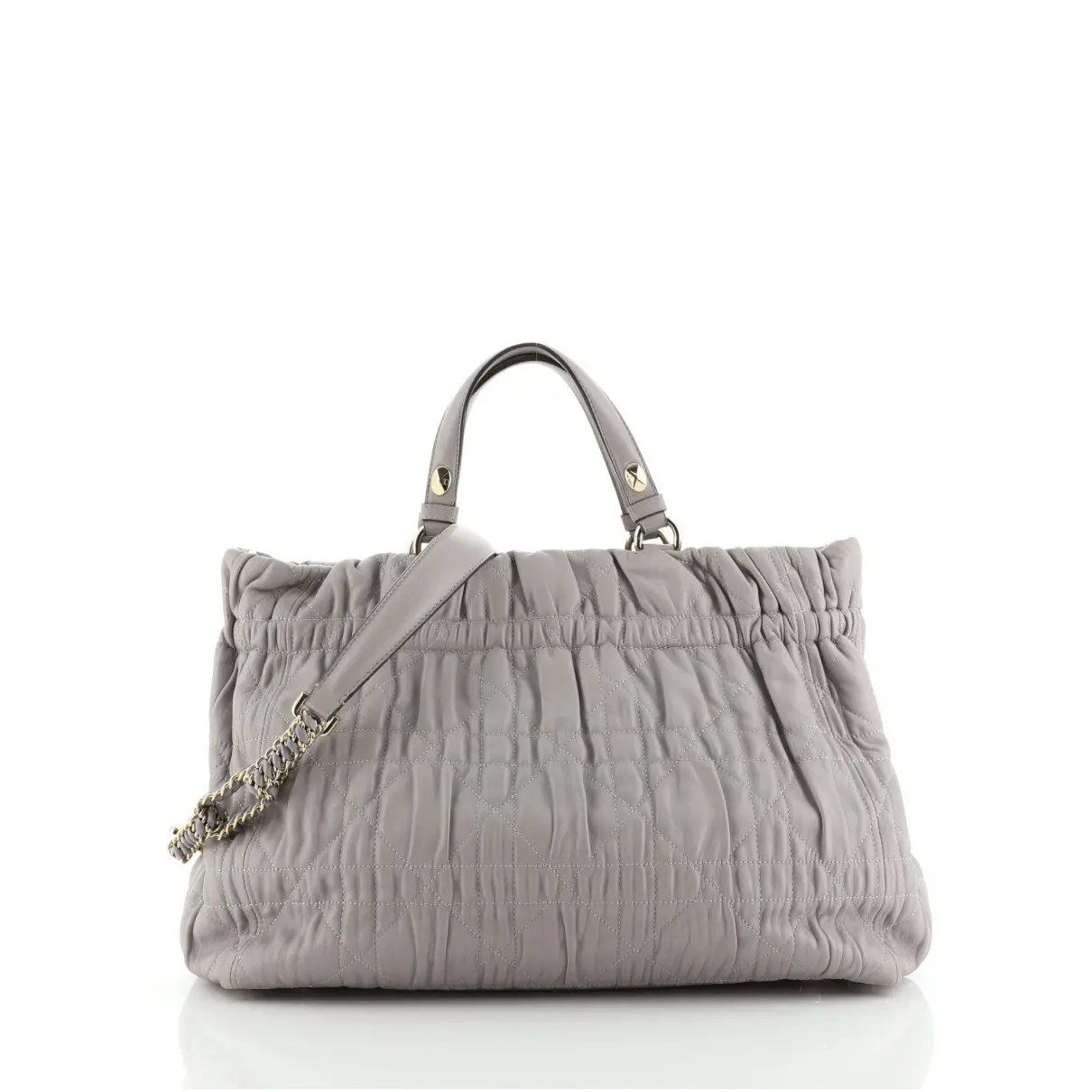 Leather handbag Christian Dior