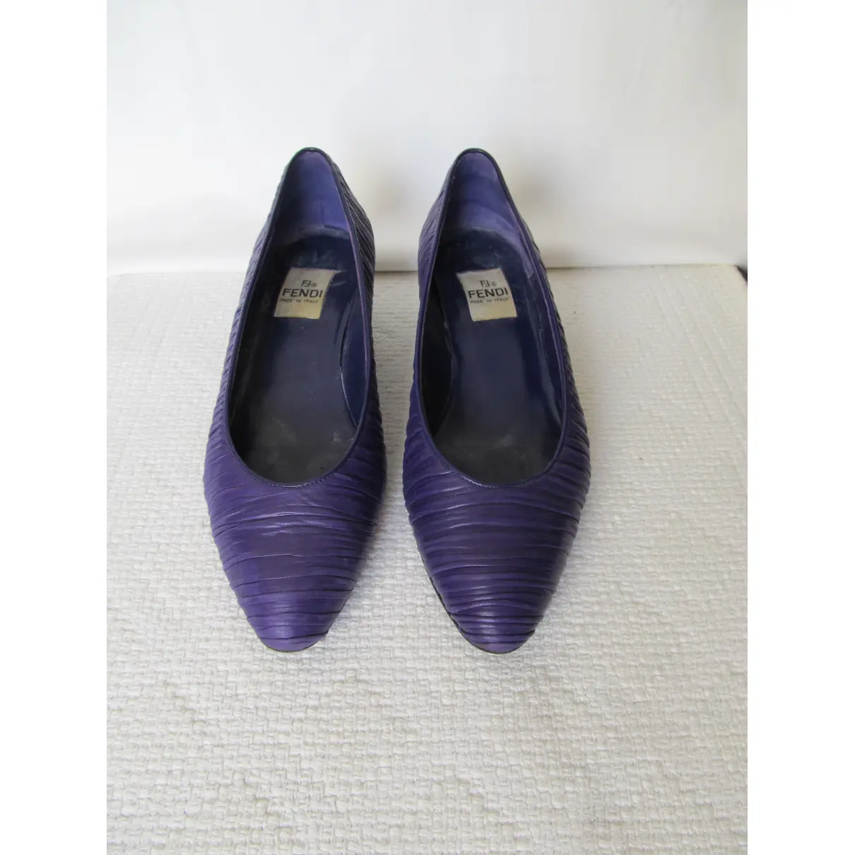Buy Fendi Leather heels online - Vintage