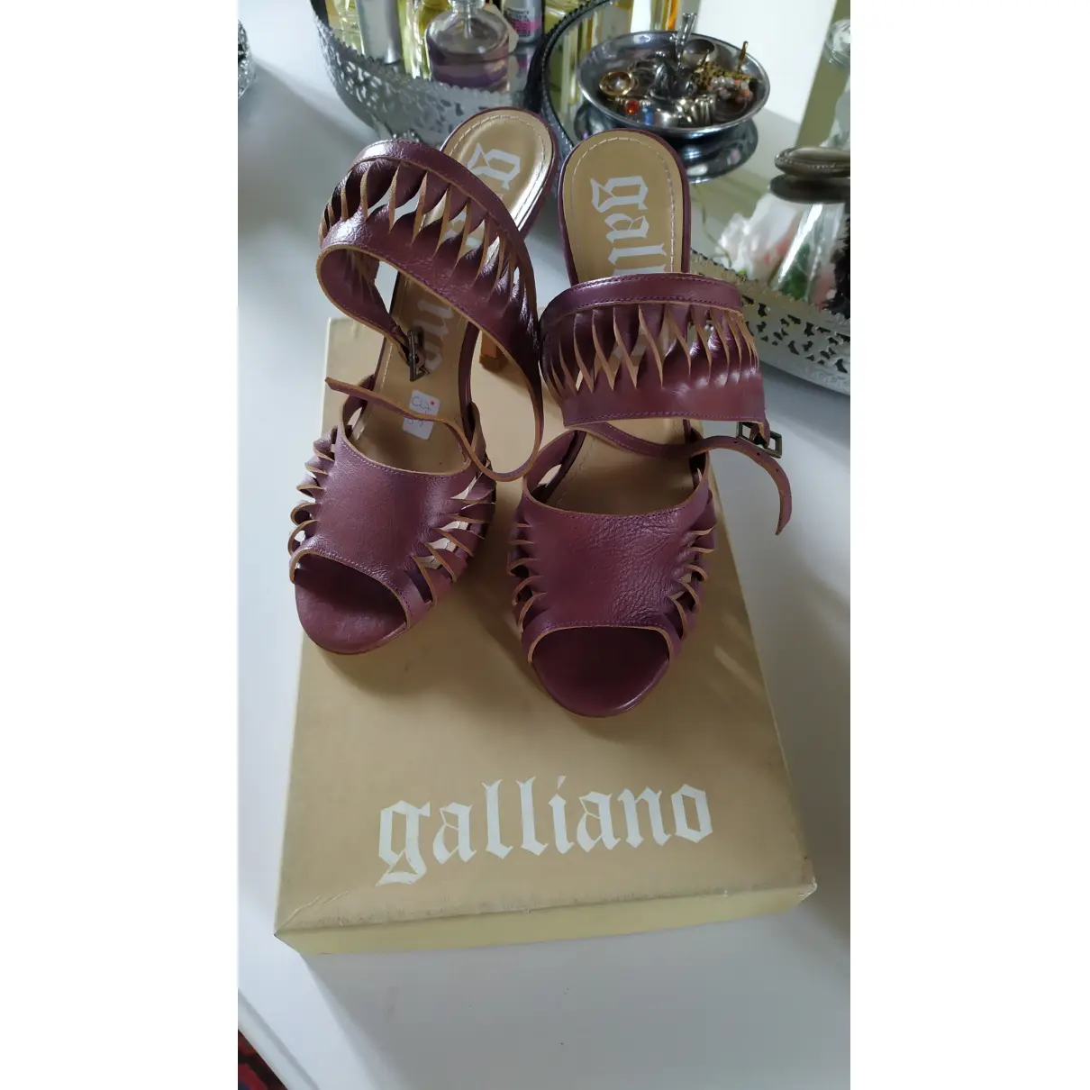 Buy Galliano Leather sandals online