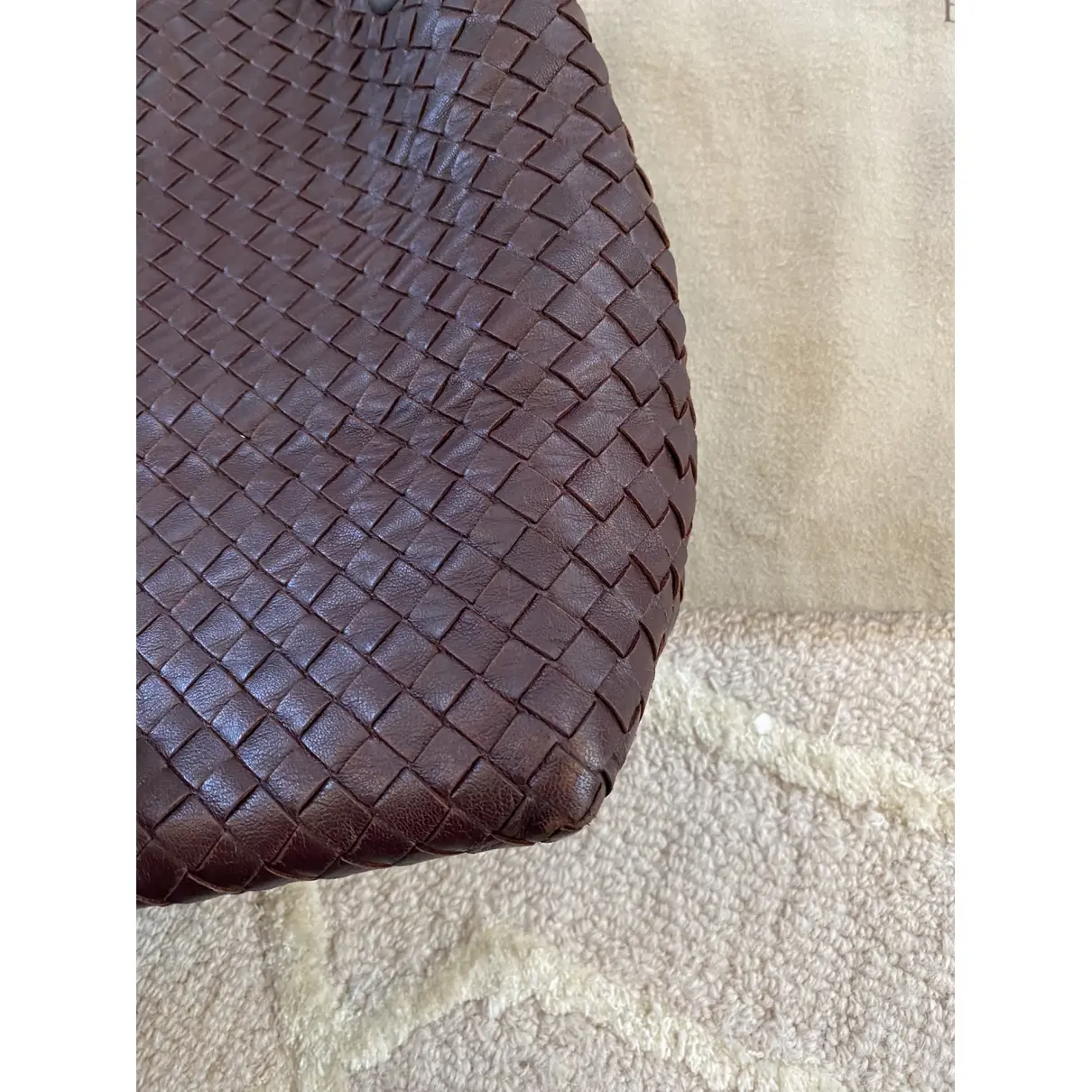 Garda leather bag Bottega Veneta