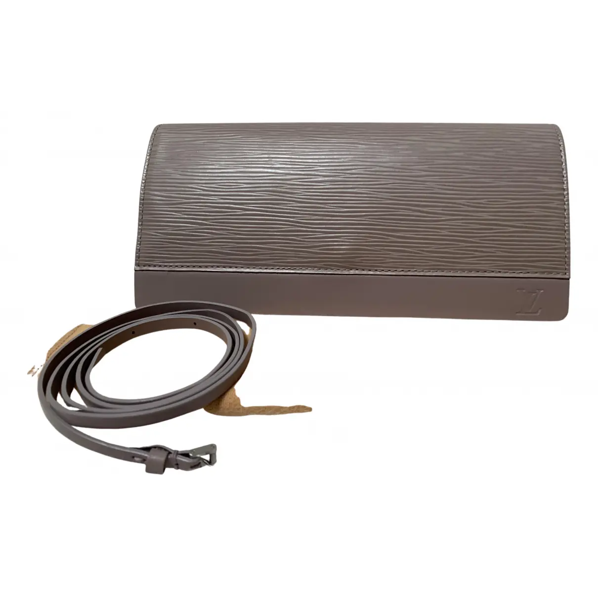 Honfleur leather clutch bag Louis Vuitton - Vintage