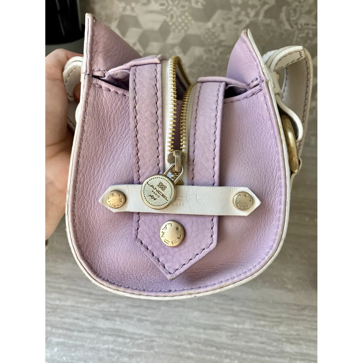 Buy Lancel Leather handbag online