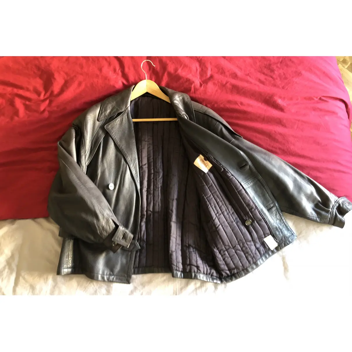 Buy Loewe Leather jacket online - Vintage