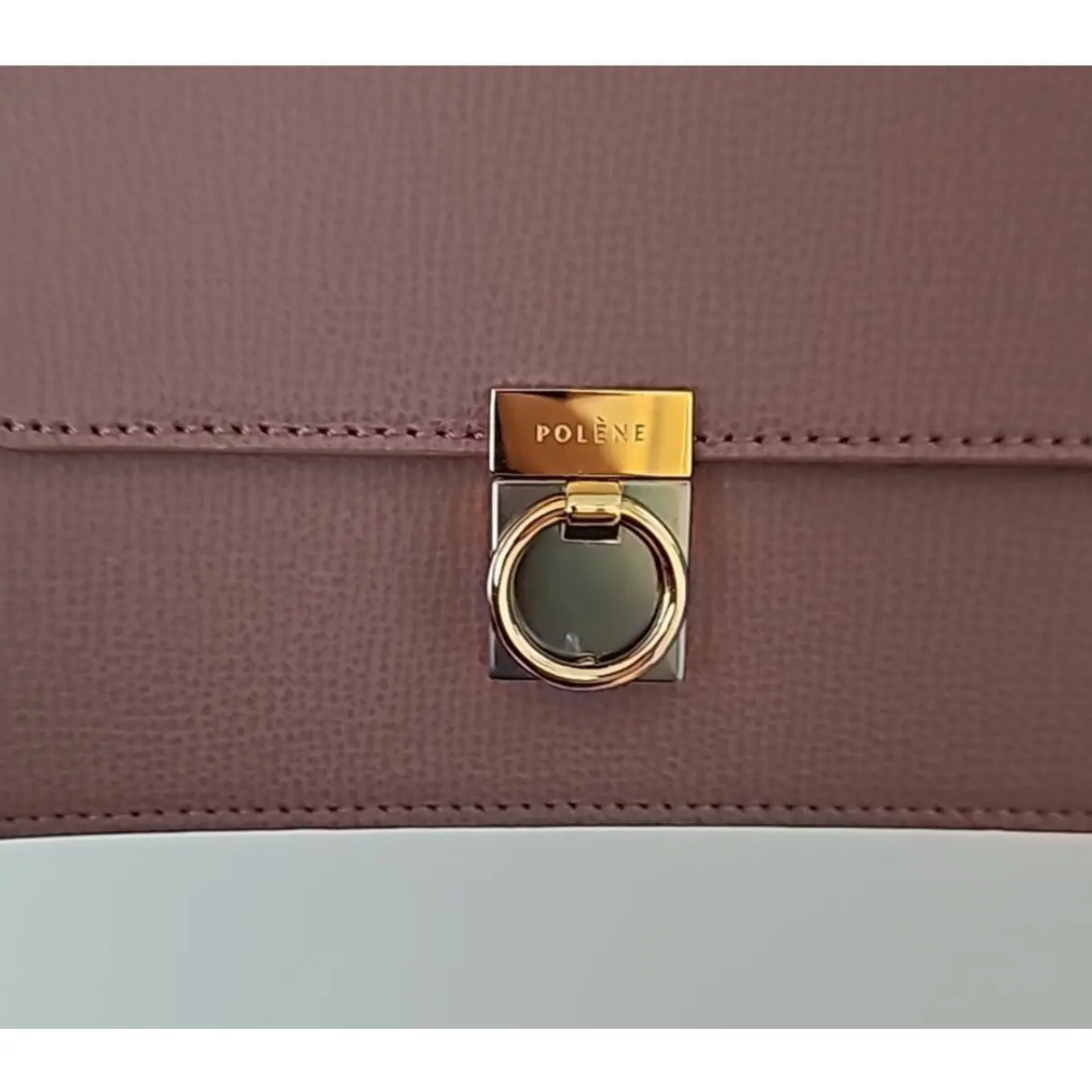 Buy Polene Numéro sept mini leather handbag online