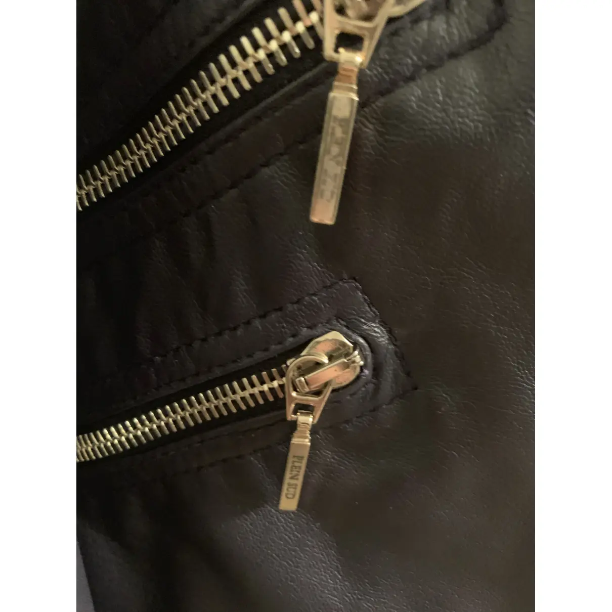 Leather jacket Plein Sud