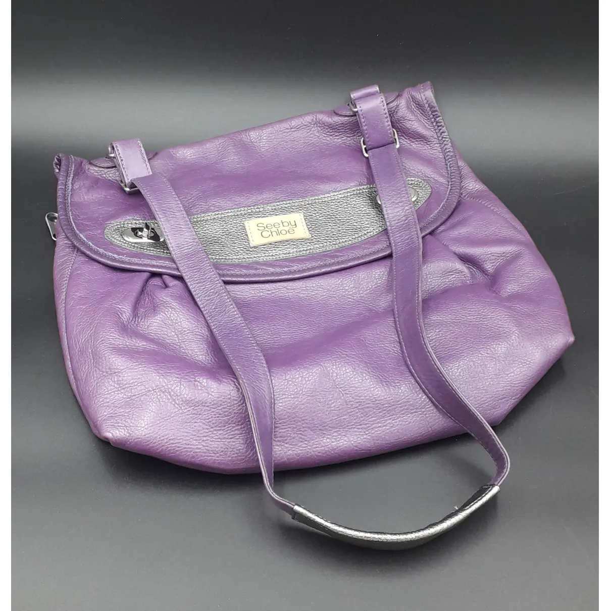 Leather handbag See by Chloé - Vintage