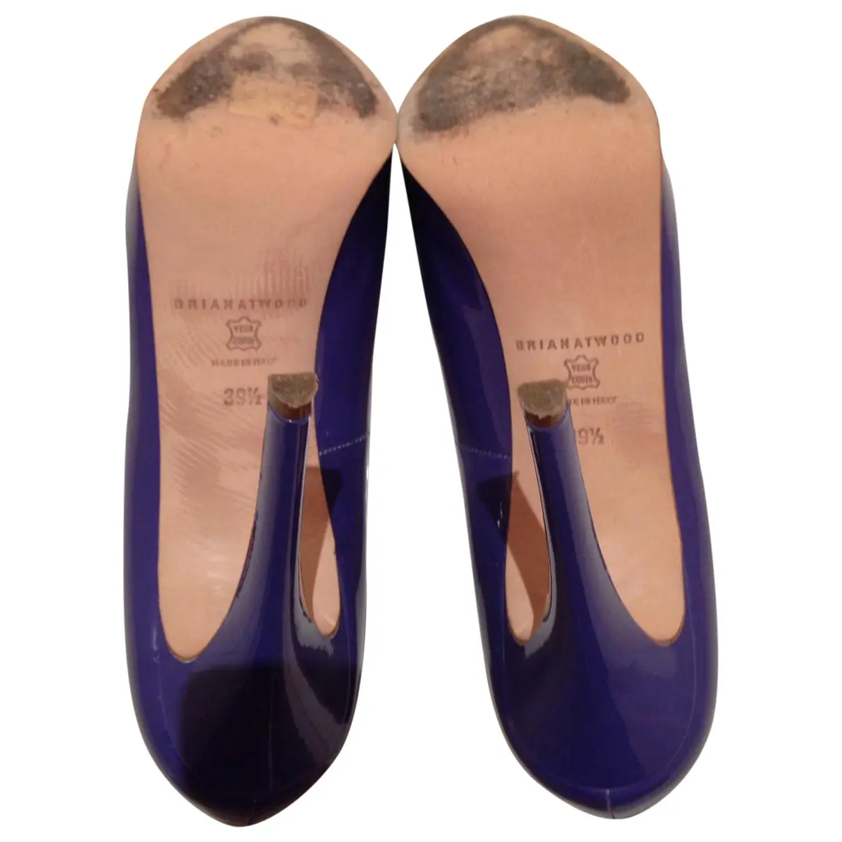 Buy Brian Atwood Purple Patent leather Heels online