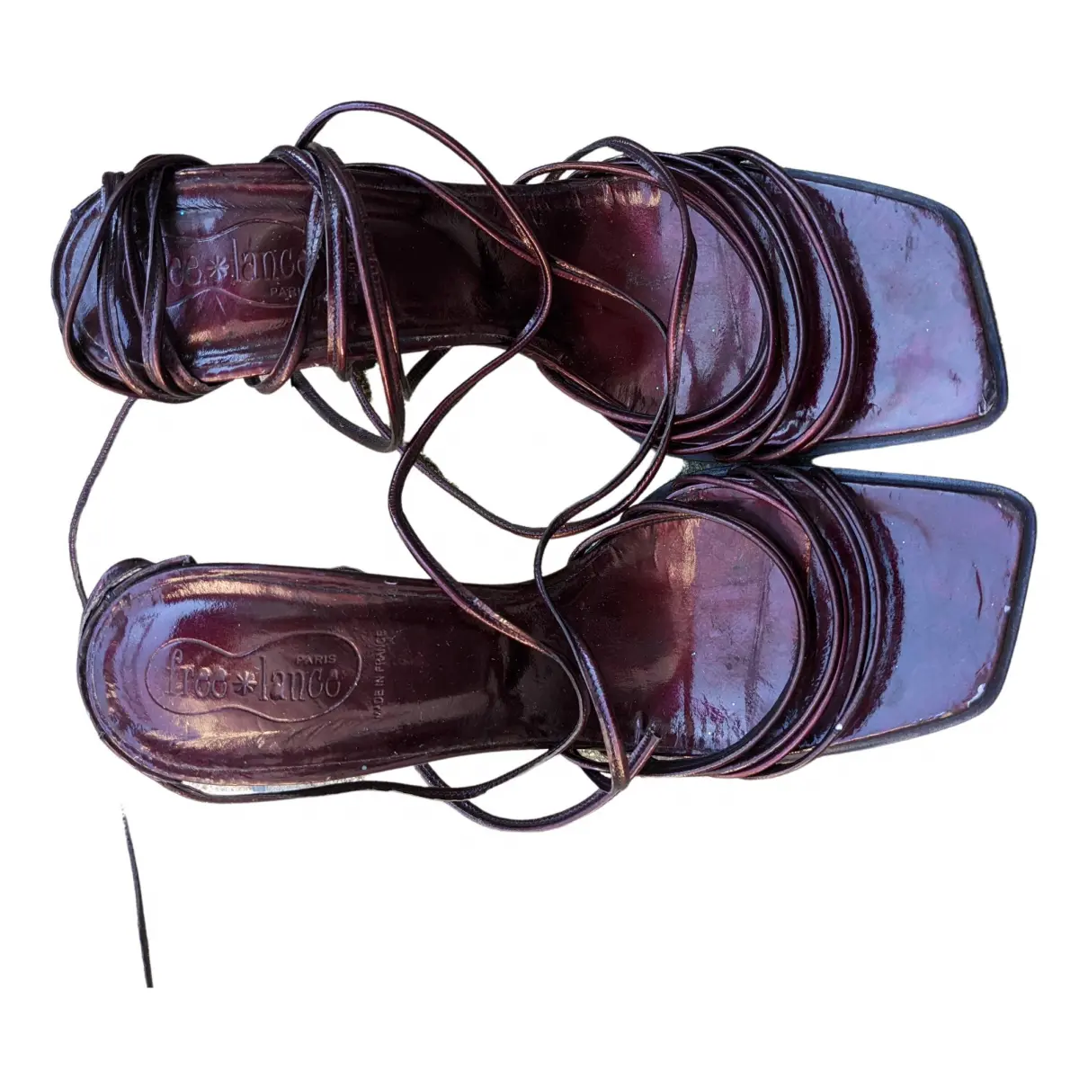 Patent leather sandals Free Lance