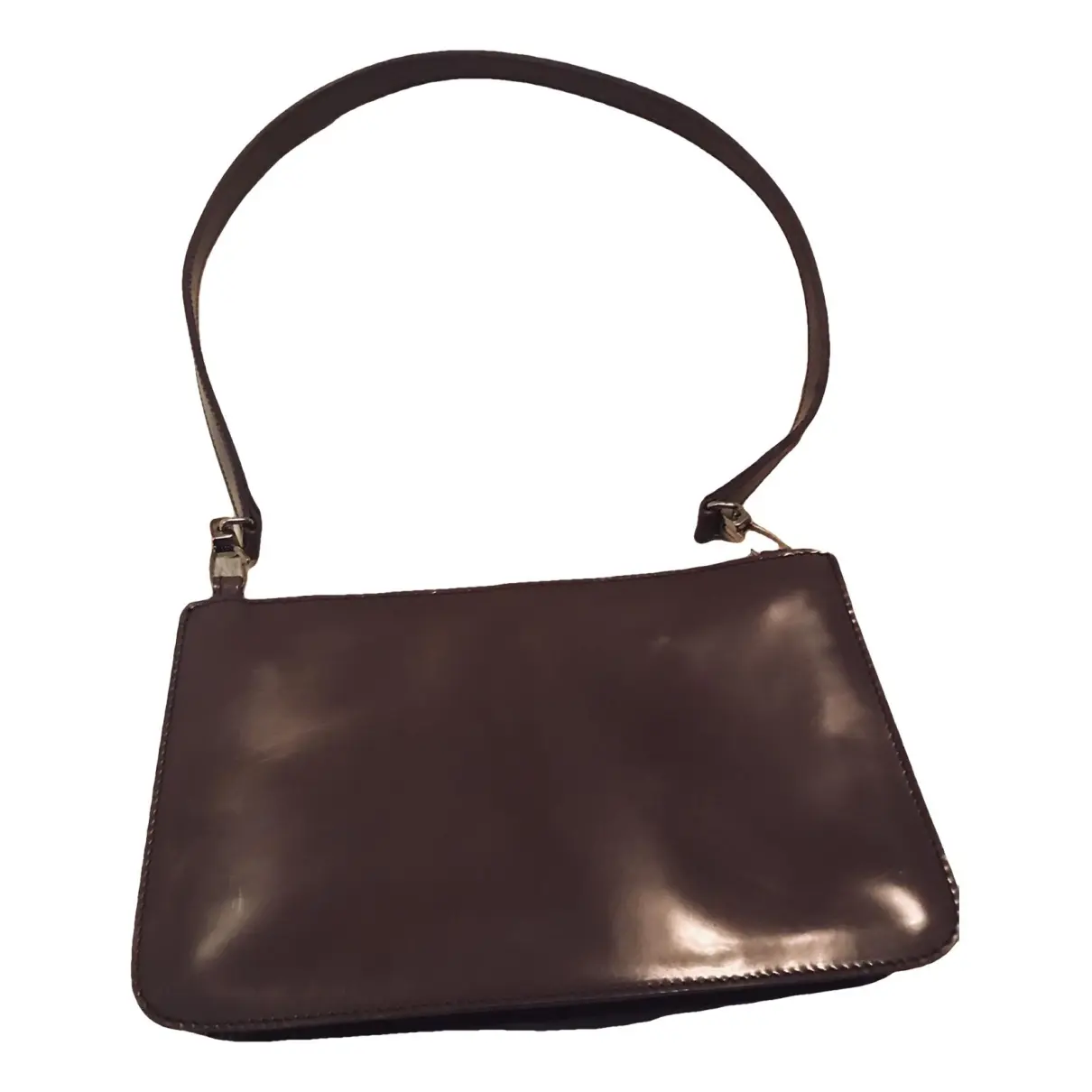 Patent leather clutch bag Furla