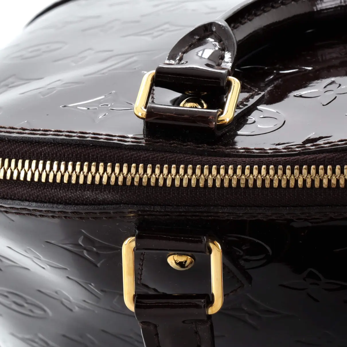 Patent leather handbag Louis Vuitton