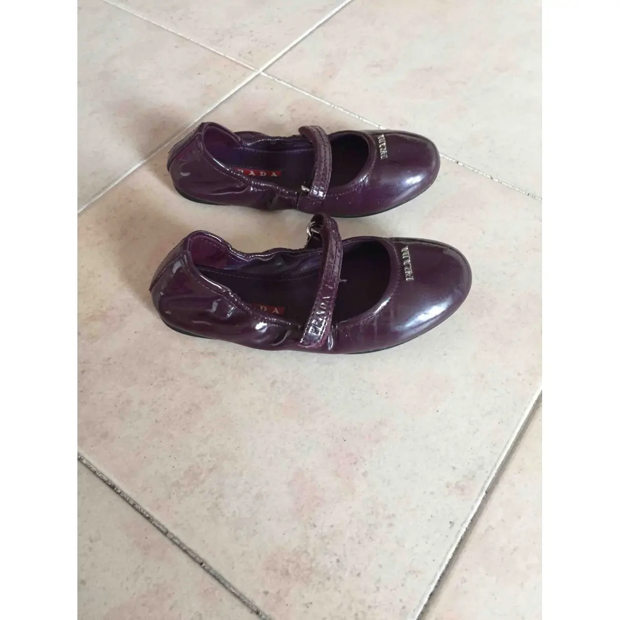 Prada Patent leather ballet flats for sale