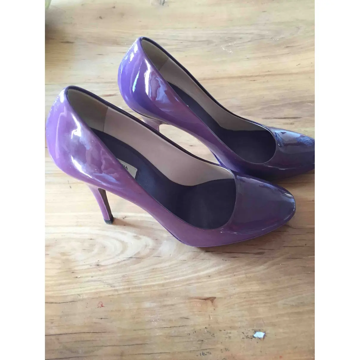Prada Patent leather heels for sale