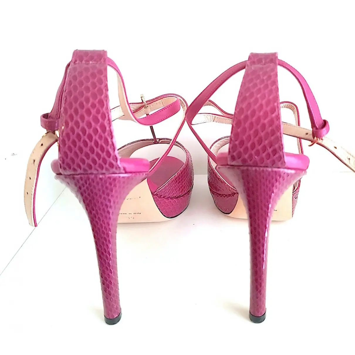 Buy Emilio Pucci Python heels online