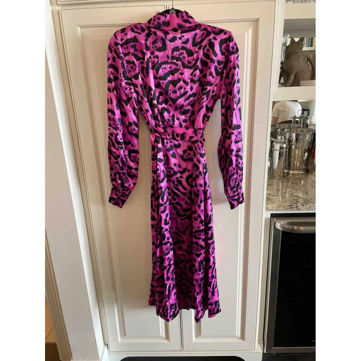 Buy Alessandra Rich Silk mid-length dress online