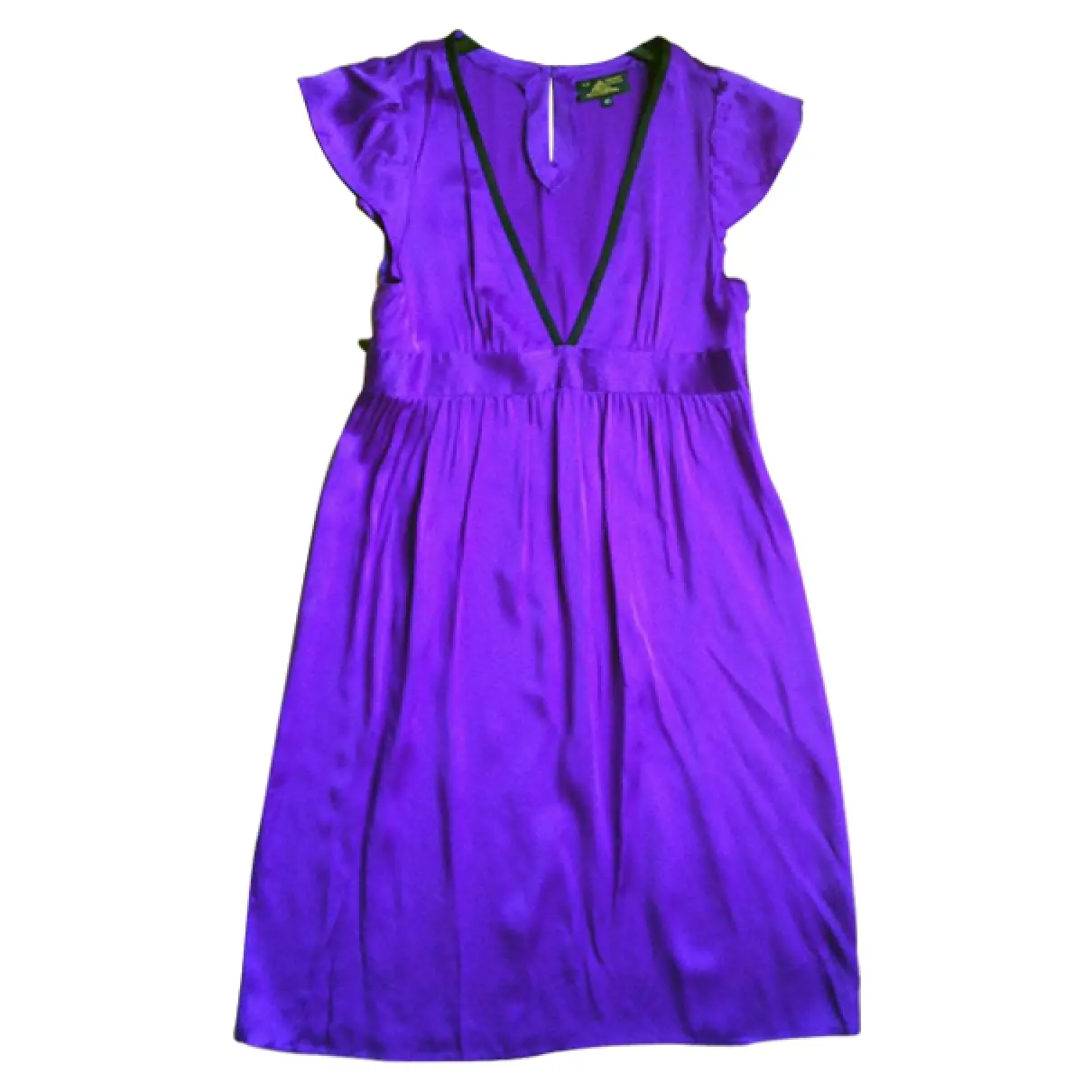 Purple Silk Dress Le Mont Saint Michel