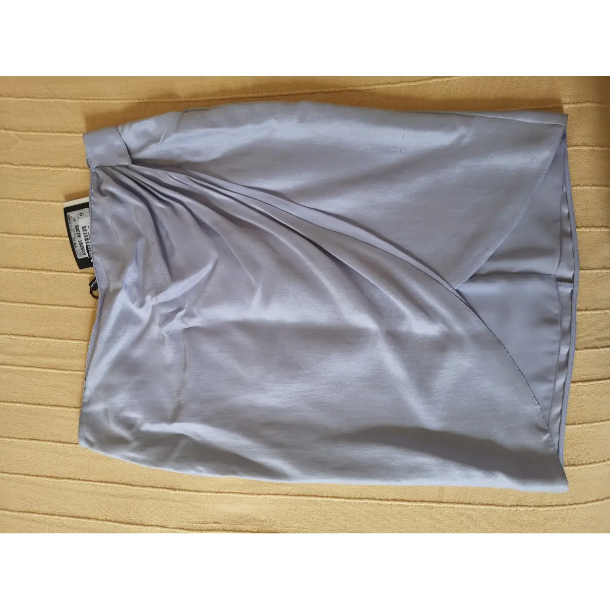 Buy Emporio Armani Silk mid-length skirt online