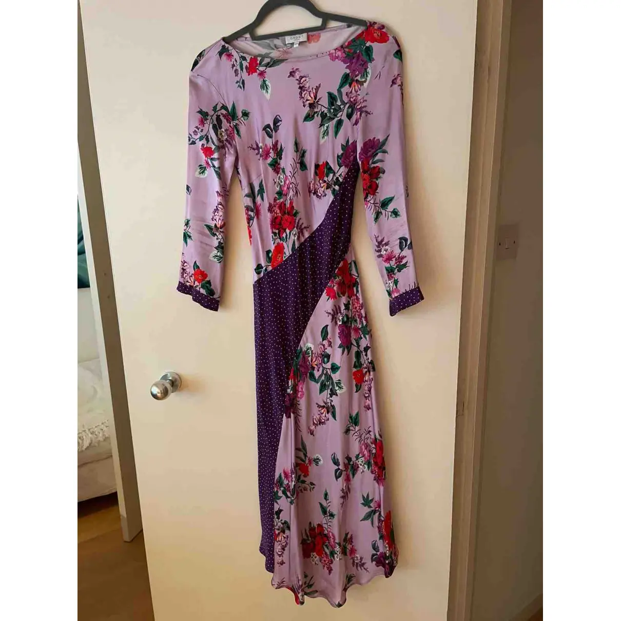 Buy Ghost London Silk mid-length dress online