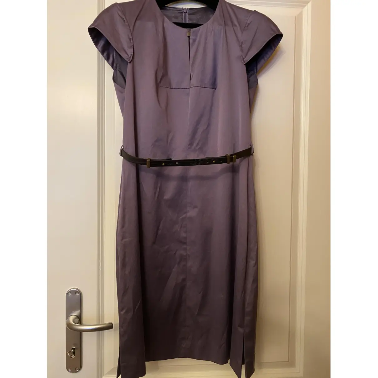 Buy Hugo Boss Silk mid-length dress online