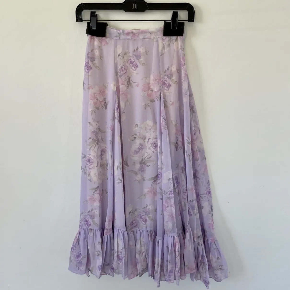 Buy Love Shack Fancy Silk mid-length skirt online