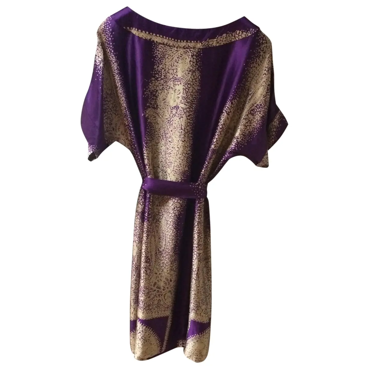 Paul & Joe Purple Silk Dress for sale