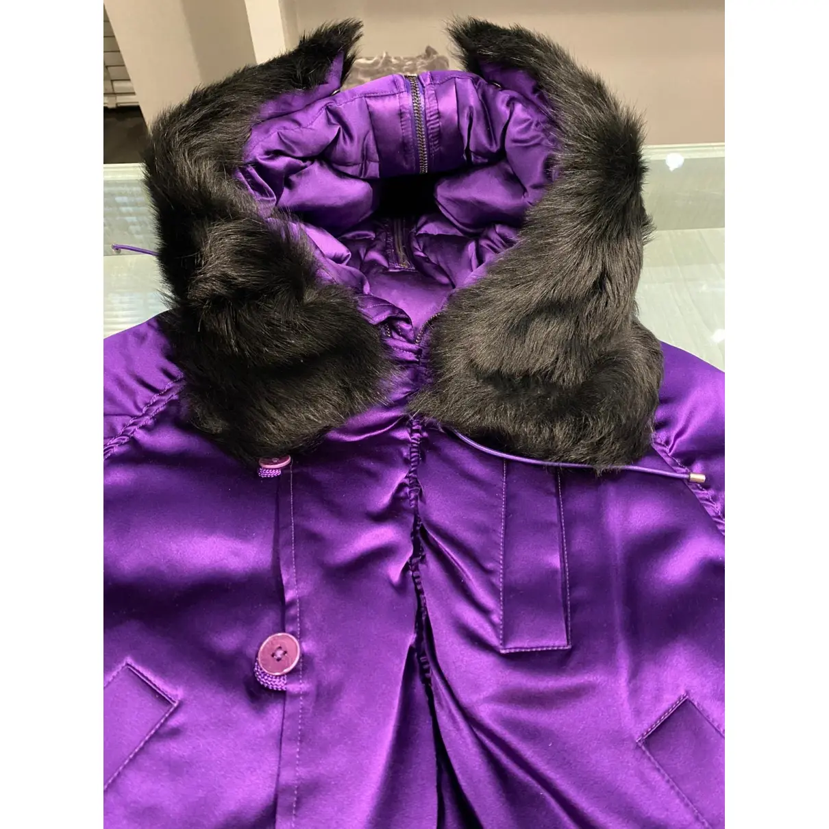 Silk coat Ralph Lauren