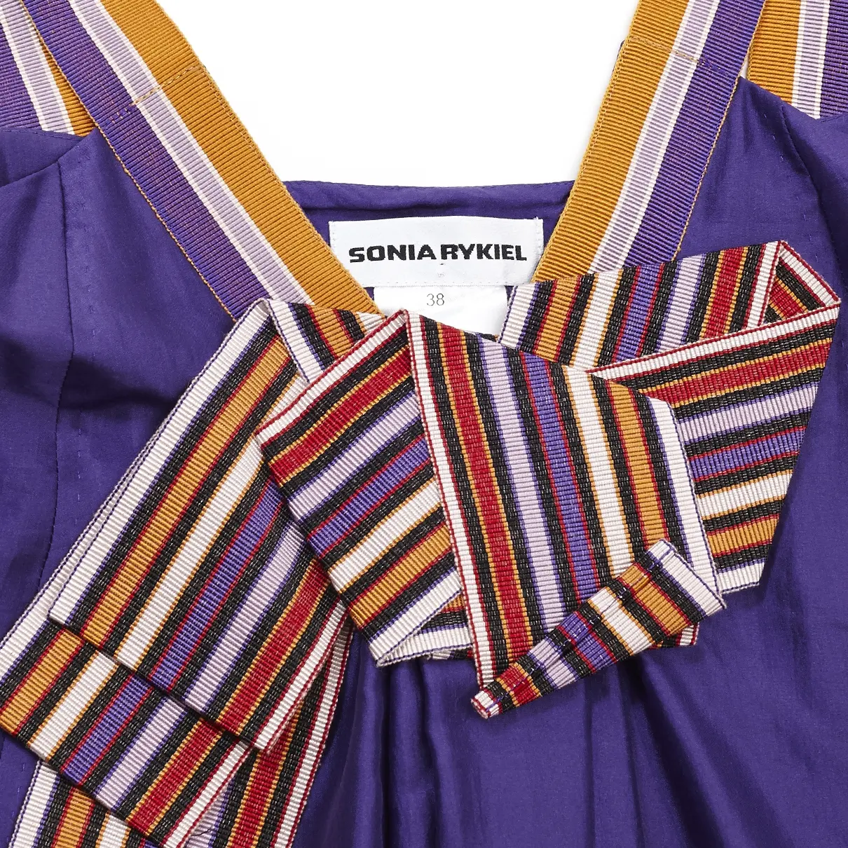 Buy Sonia Rykiel Purple Silk Dress online