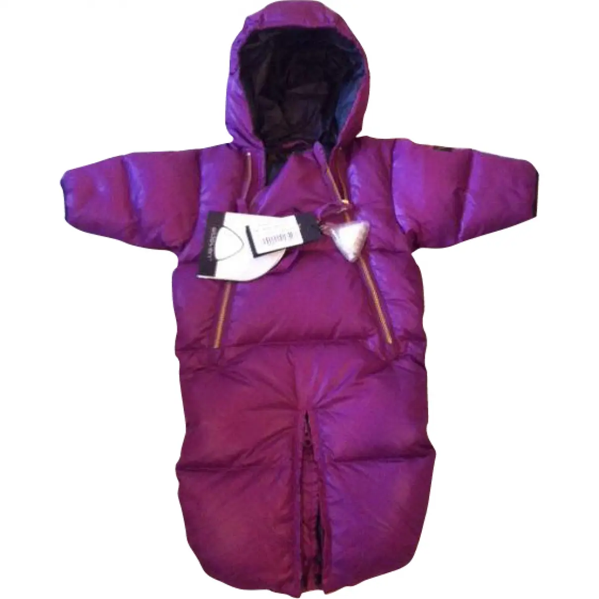 Purple Synthetic Jacket & coat Finger In The Nose
