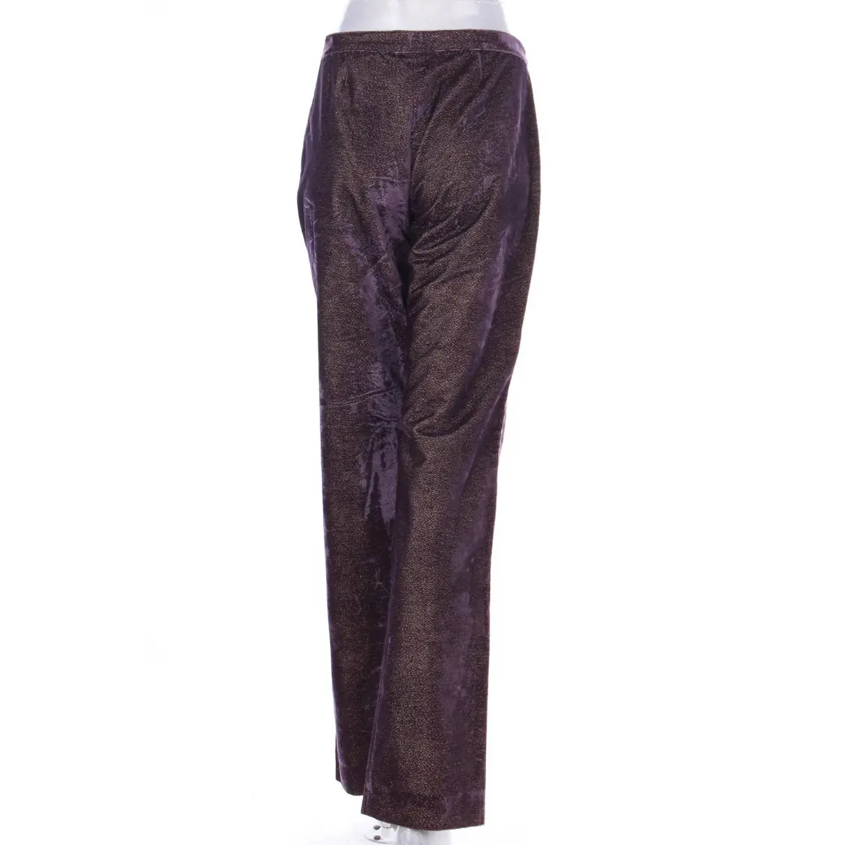 Buy Herve Leger Velvet trousers online