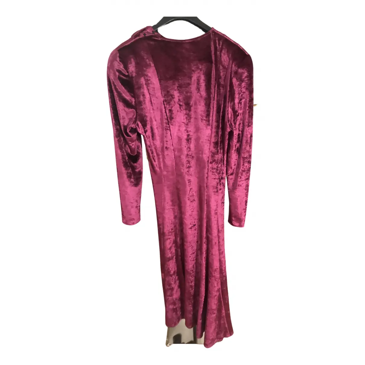 Velvet mid-length dress