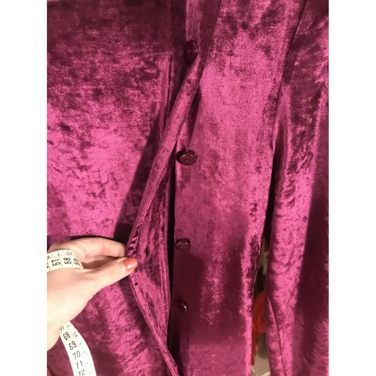 Buy Krizia Velvet mid-length dress online