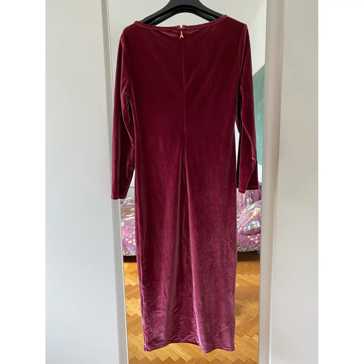 Buy Patrizia Pepe Velvet mid-length dress online