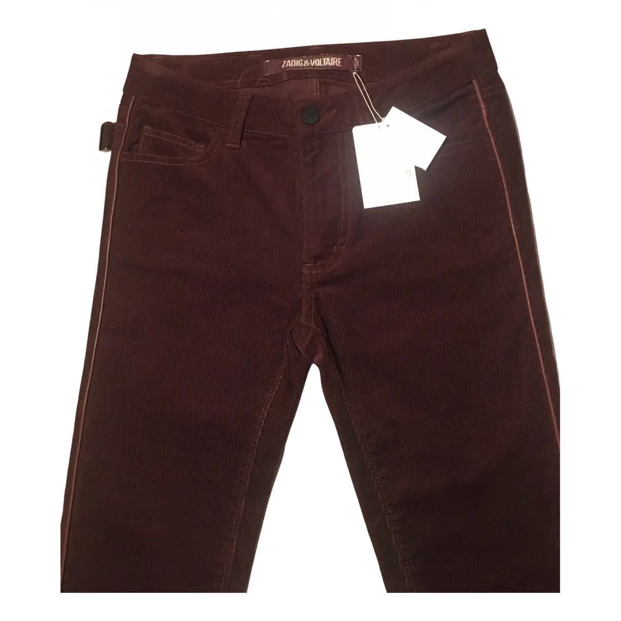 Buy Zadig & Voltaire Velvet slim pants online - Vintage