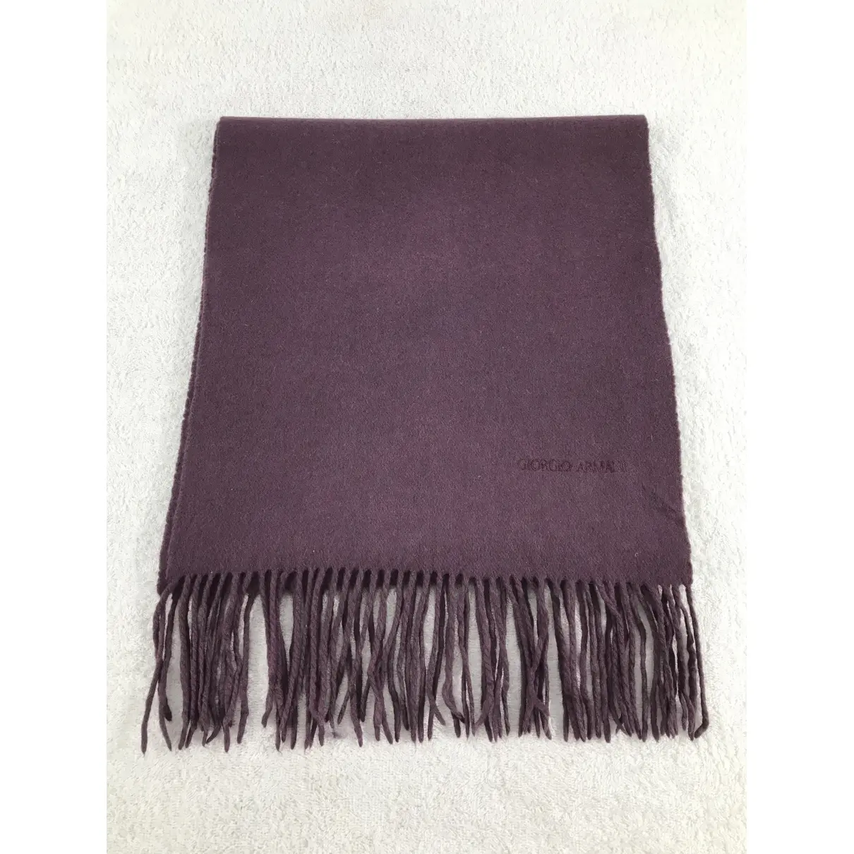 Armani Collezioni Wool scarf for sale