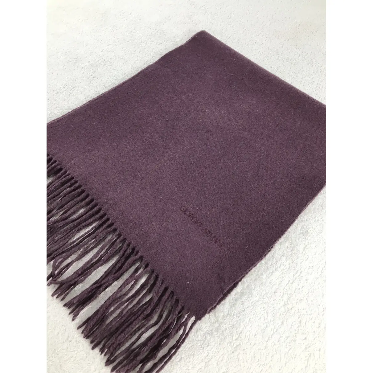 Buy Armani Collezioni Wool scarf online