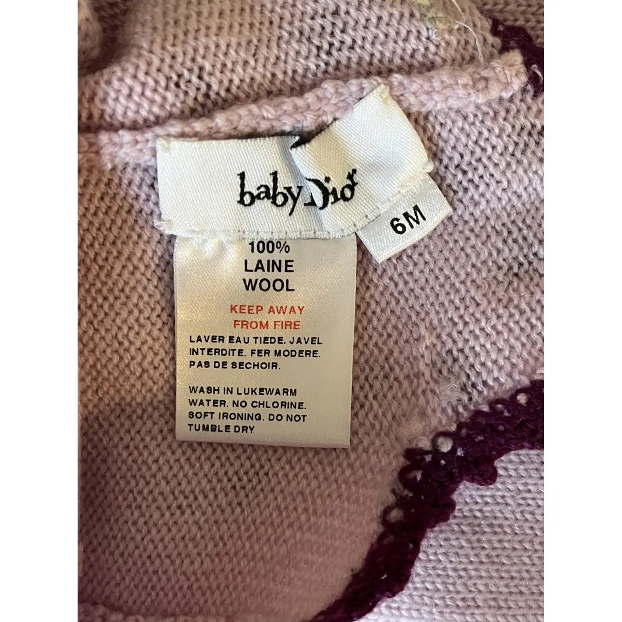 Buy Baby Dior Wool scarf online
