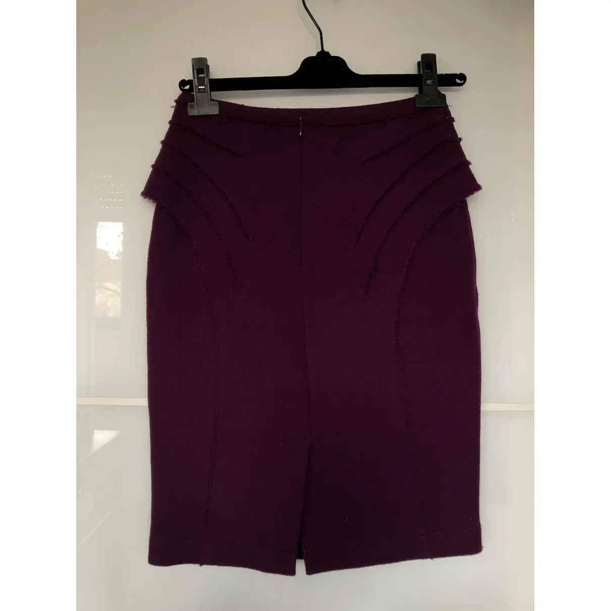 Buy Fendi Wool mid-length skirt online