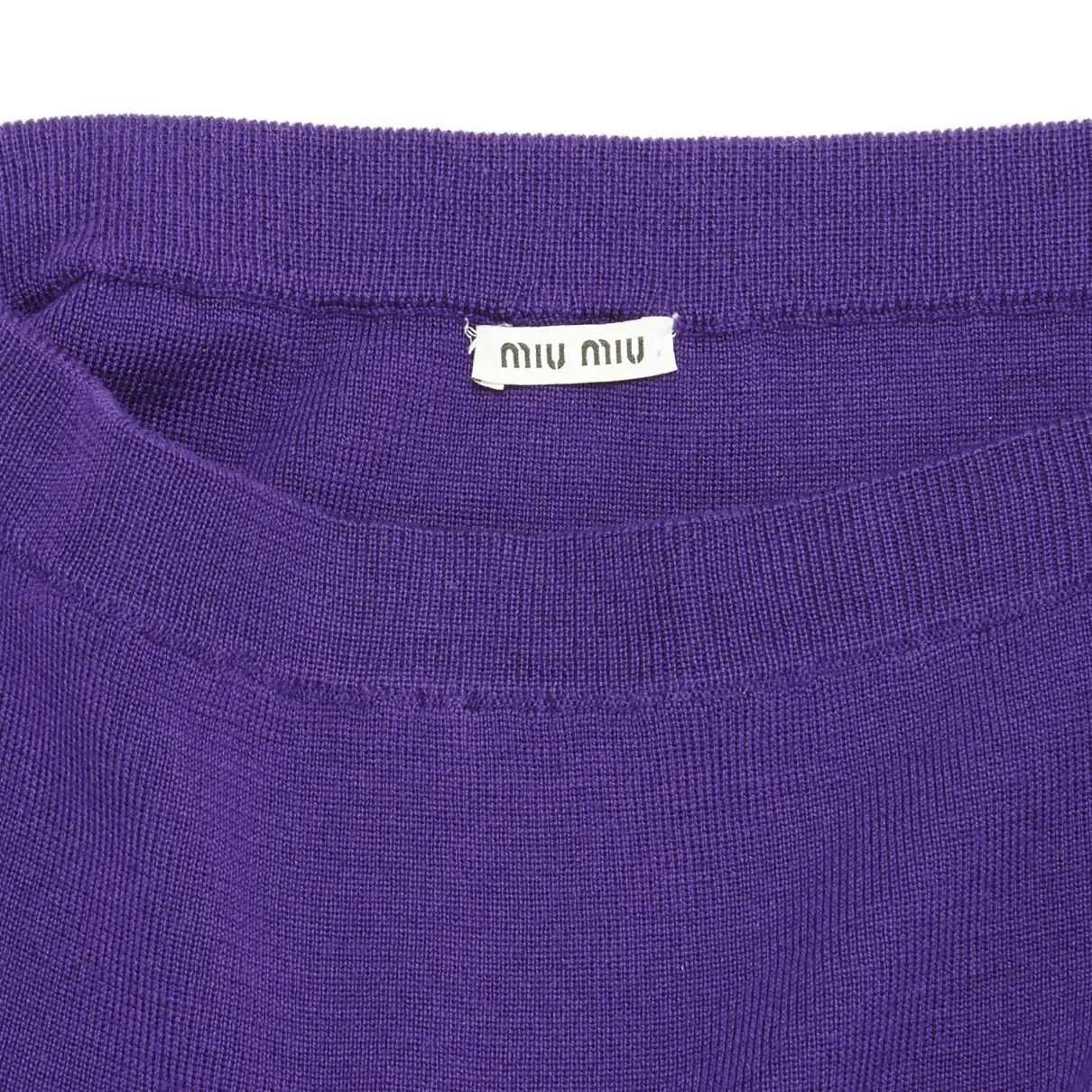 Miu Miu Wool mini skirt for sale