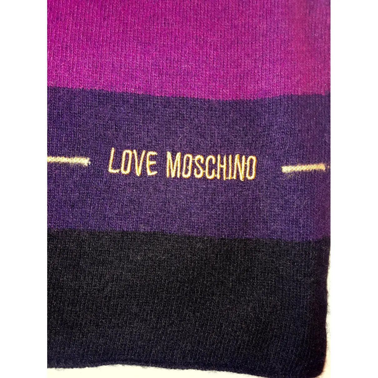 Luxury Moschino Love Scarves Women