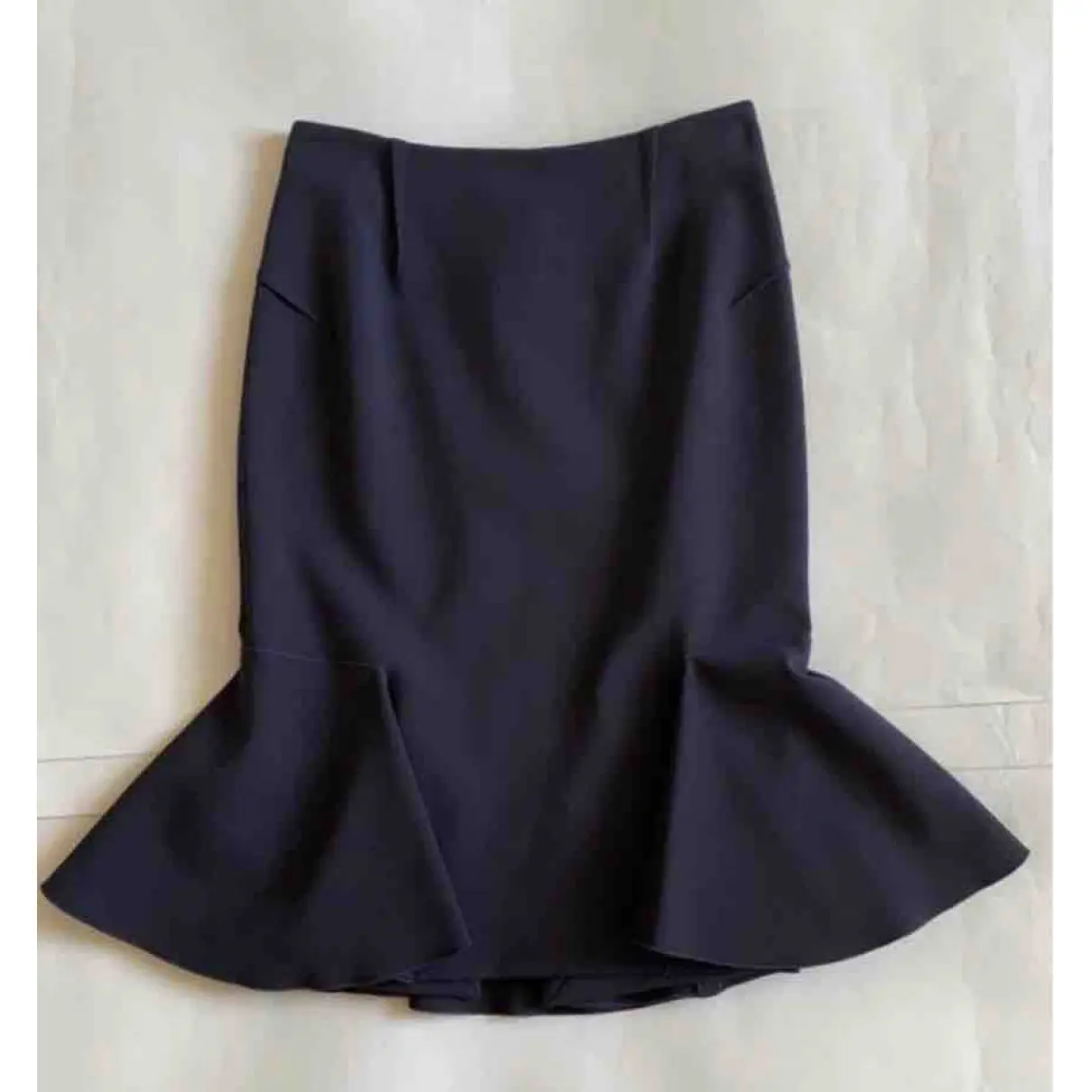 Buy Roland Mouret Wool mid-length skirt online