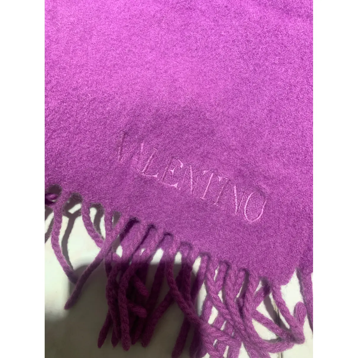 Wool scarf Valentino Garavani