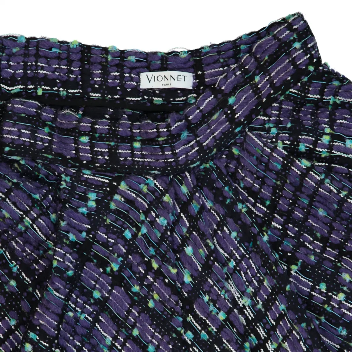 Buy Vionnet Wool mid-length skirt online