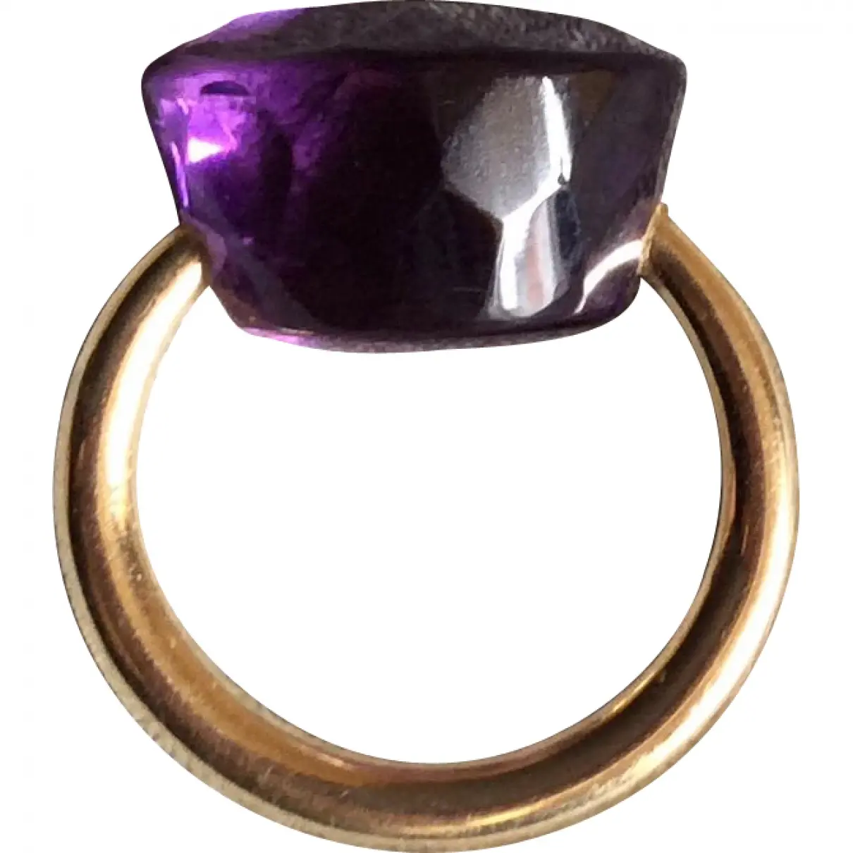Purple Yellow gold Ring Marie-Hélène De Taillac