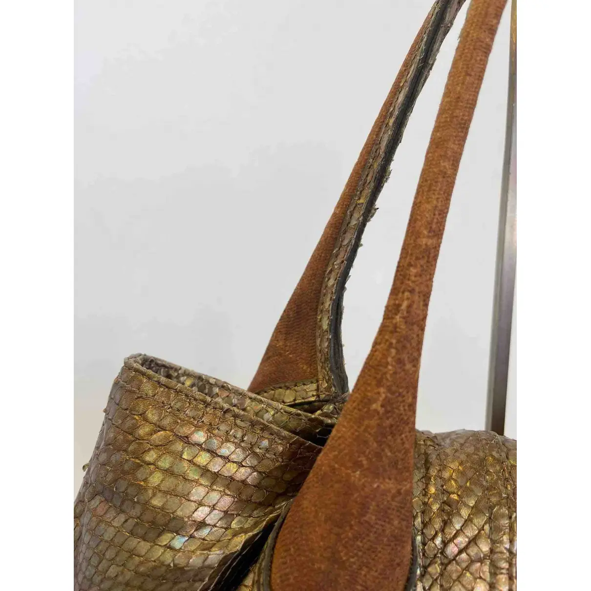 Spy python handbag Fendi - Vintage