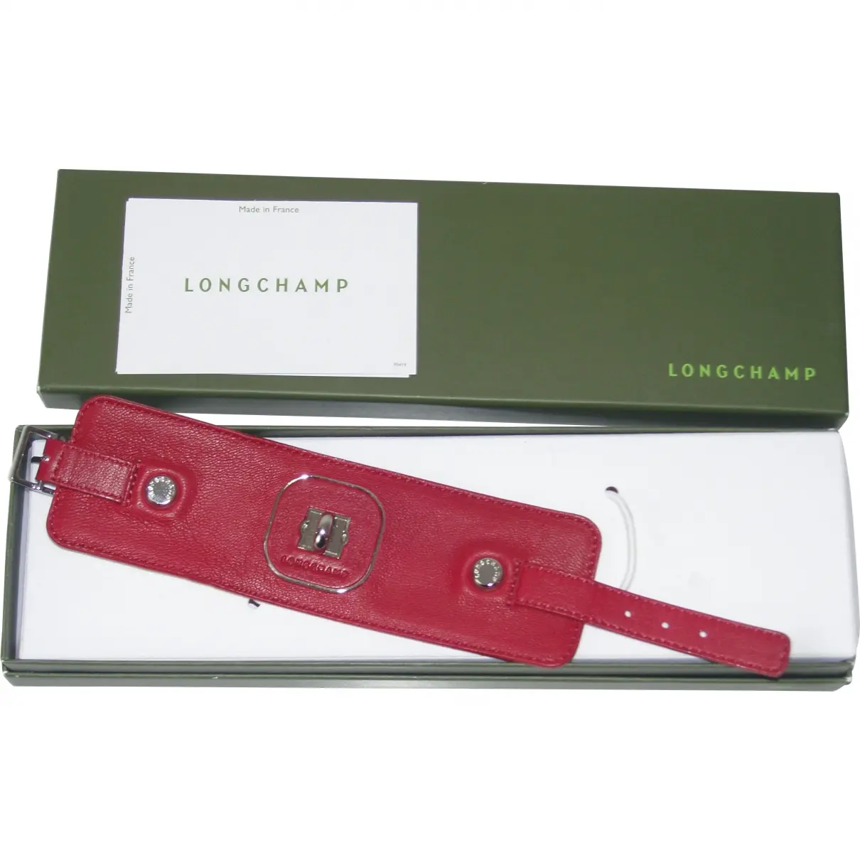 Red Bracelet Longchamp