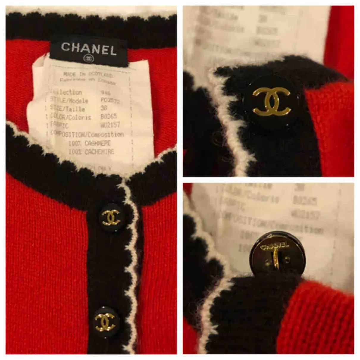 Cashmere cardigan Chanel - Vintage